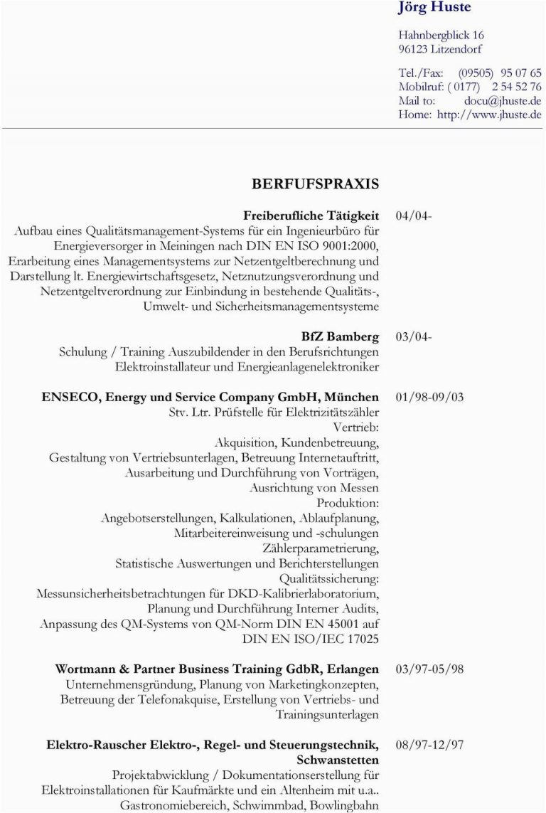 Lebenslauf Vorlage Qualitätsmanagement Tabellarischer Lebenslauf Pdf