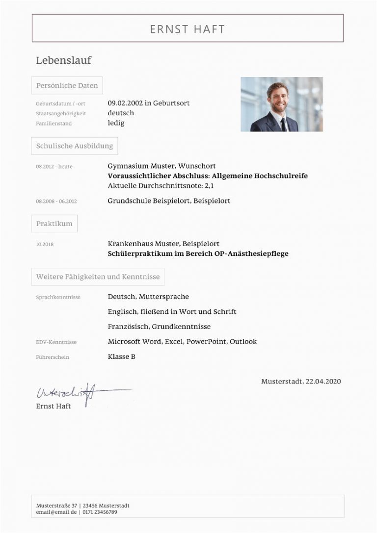 Lebenslauf Handwerker Vorlagen Lebenslauf Muster 48 Kostenlose Vorlagen