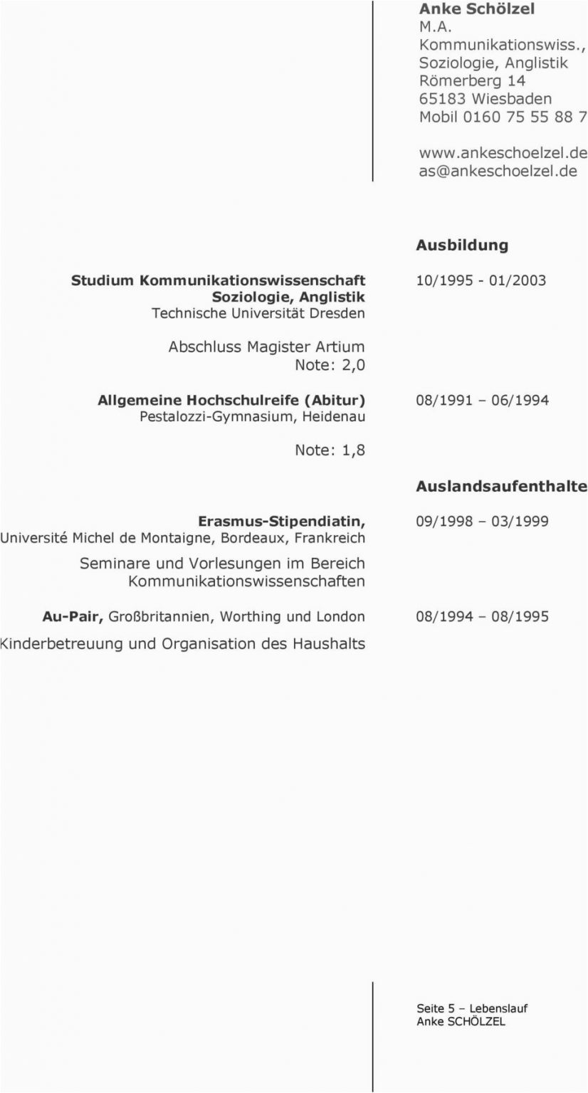 Lebenslauf Mediengestalter Russisch C U R R I C U L U M V I T A E Pdf