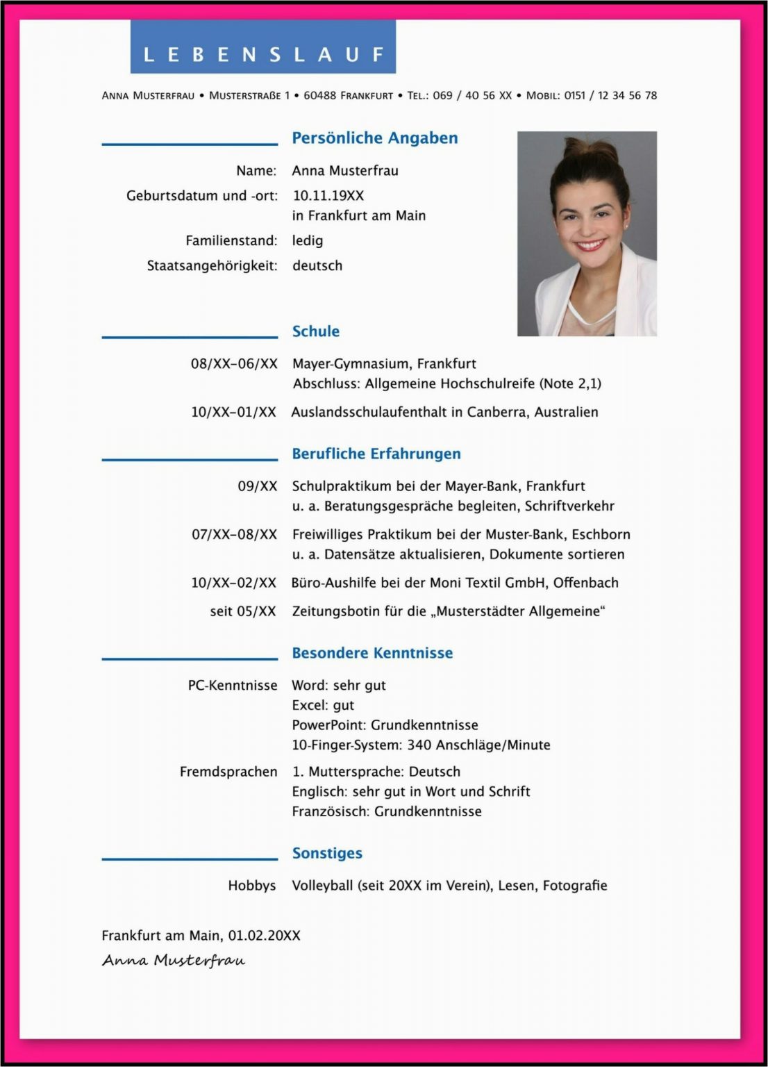 Klassenarbeit Deutsch Bewerbung Und Lebenslauf Klassenarbeit Deutsch Bewerbung Und Lebenslauf Lebenslauf