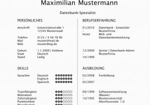 Deutsch Lernen Lebenslauf Bewerbung Für Berufseinsteiger [gratis Vorlagen]