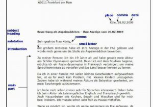 Deutsch Lernen Lebenslauf Musterbrief B1 Mit Bildern