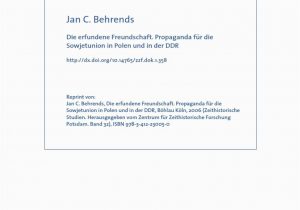 Final Lebenslauf Klassisch Absolvent Jan C Behrends Die Erfundene Freundschaft