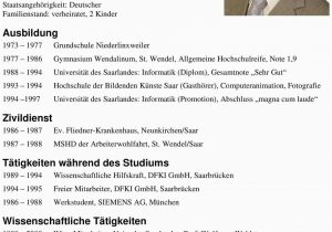 Hubert Deutsch Lebenslauf Tabellarischer Lebenslauf Pdf Free Download