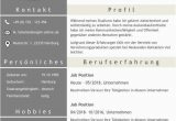 Karrierebibel Moderner Lebenslauf Moderne Lebensläufe Lebenslauf "full attention" Als