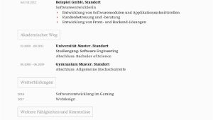 Lebenslauf Auf Englisch Muster Lebenslauf Vorlage Strategisch Kostenloser Download