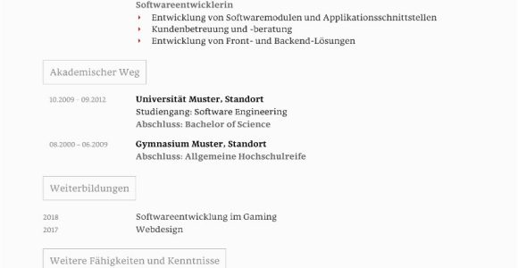 Lebenslauf Auf Englisch Muster Lebenslauf Vorlage Strategisch Kostenloser Download
