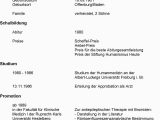 Lebenslauf Deutsch Arzt Tabellarischer Lebenslauf Pdf Kostenfreier Download