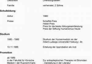 Lebenslauf Deutsch Arzt Tabellarischer Lebenslauf Pdf Kostenfreier Download