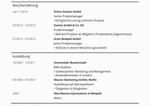 Lebenslauf Deutsch Ausbildung Lebenslauf Vorlagen & Muster Kostenloser Download Als Pdf
