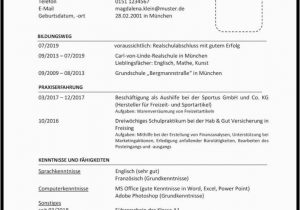 Lebenslauf Deutsch Grundkenntnisse Lebenslauf Modell Muster Deutschland Download Word Kostenlos