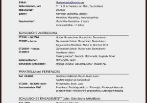 Lebenslauf Deutsch Ingenieur Lebenslauf Schülerpraktikum Beispiel Vorlage Schweiz