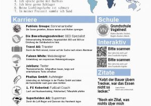 Lebenslauf Deutsch Lernen Lebenslauf Infografik