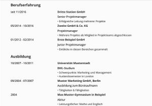 Lebenslauf Deutsch Modern Lebenslauf Vorlagen & Muster Kostenloser Download Als Pdf