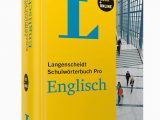 Lebenslauf Englisch Dict Langenscheidt Schulwörterbuch Pro Englisch Buch Mit Line
