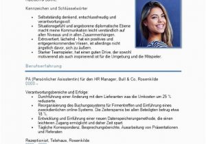 Lebenslauf Hr Manager Deutsch Lebenslauf Mit Persönlichen Profil Schlüsselwörtern 2