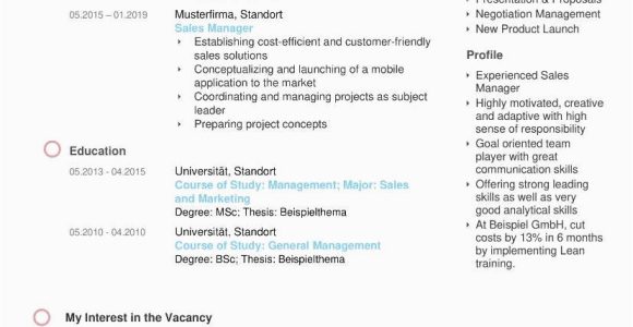 Lebenslauf Objective Deutsch Lebenslauf Englisch Bewerbung Mit Cv Oder Résumé
