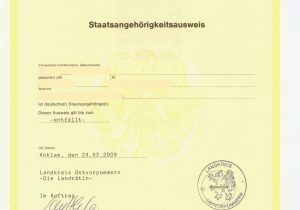 Lebenslauf Staatsangehörigkeit Deutsch Oder Brd Staatsbürgerschaft –