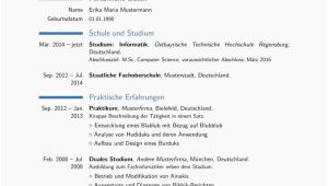 Moderner Deutscher Lebenslauf Lebenslauf Latex Vorlage Deutsch