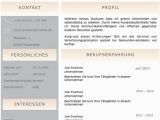Moderner Lebenslauf Mit Symbolen Bewerbungsvorlage Cv Golden Candidate In Deutsch Download