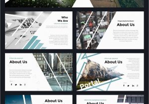 Moderner Lebenslauf Powerpoint Portal Modern Powerpoint Template by Thrivisualy On