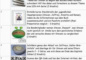 Robin Stevens Lebenslauf Deutsch 2 Wahlaufgaben Für Projektmappe Pdf Kostenfreier Download