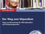 Studienstiftung Des Deutschen Volkes Lebenslauf Tipps Das Insider Dossier Der Weg Zum Stipendium