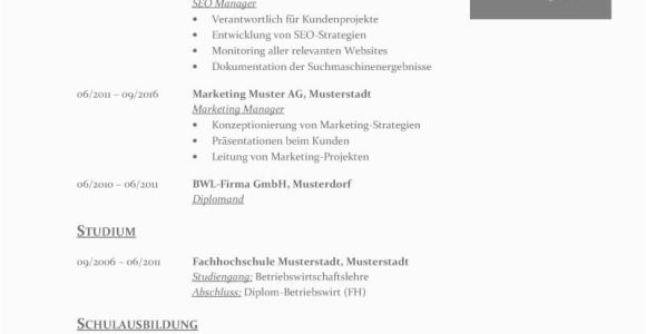 Tabellarischer Lebenslauf Online Gestalten Tabellarischer Lebenslauf Vorlage Kostenlose Muster Zum