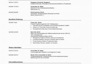 Vorlagen Lebenslauf Schweiz Lebenslauf Muster Schweiz Tipss Und Vorlagen